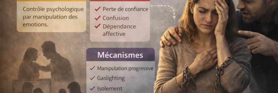 emprise émotionnelle définition signes et mécanismes manipulation psychologique relation toxique