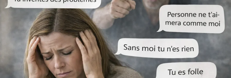 phrases typiques d’un pervers narcissique illustrant la manipulation psychologique et le doute chez la victime