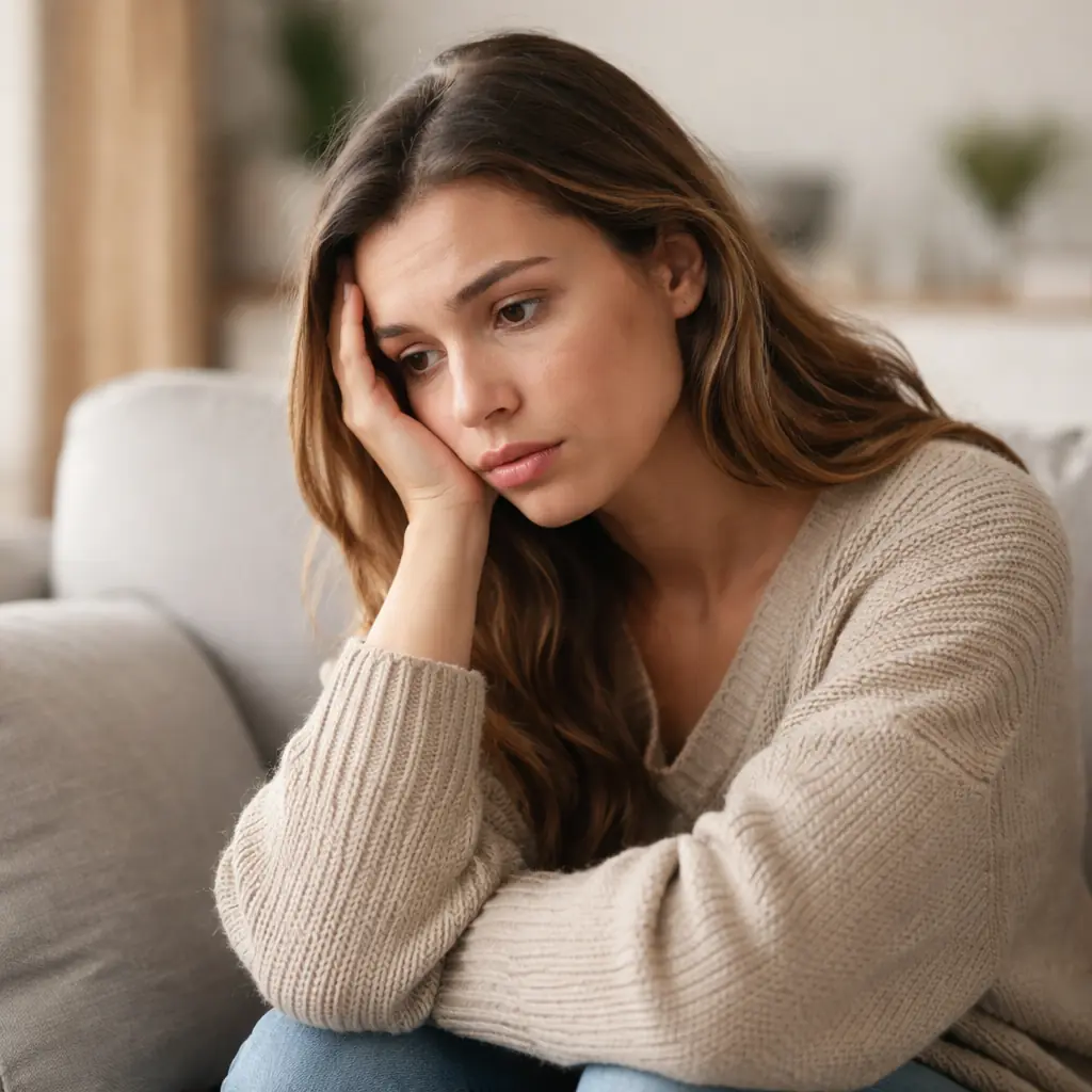 relation toxique femme triste souffrance émotionnelle