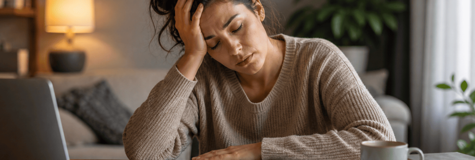 fatigue mentale femme épuisée travail charge mentale bureau stress quotidien